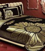 Chenille jacquard weaves Designer King Size 1 Bed Cover with 2 Pillow Covers by FRIMERR