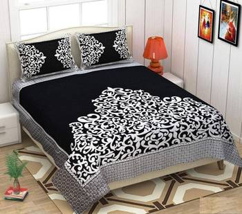 Chenille jacquard weaves Designer King Size 1 Bed Cover with 2 Pillow Covers by FRIMERR 1