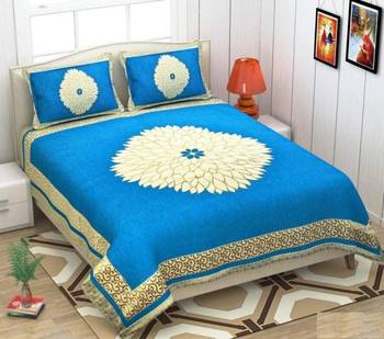 Chenille jacquard weaves Designer King Size 1 Bed Cover with 2 Pillow Covers by FRIMERR 1