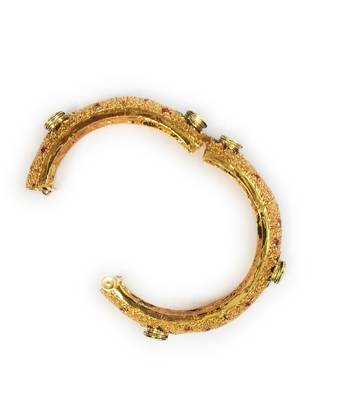 La Trendz Marvelous Gold Plated Bangles For Women 3