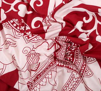 Sanganeri Printed Cotton Bedding Bedsheet With 2 Pillow Cover Queen Size Bedspread 90X108 inch 3