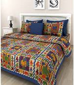 Pure Cotton Bedding Bedspread Bedsheet With 2 Pillow Cover Queen Size 90 X 108 inches