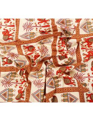 Printed Cotton Bedding Bedsheet With 2 Pillow Cover Queen Size 90 X 108 inches Sanganeri Print 3