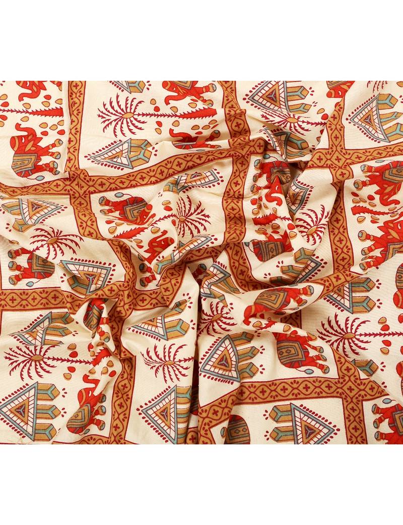 Printed Cotton Bedding Bedsheet With 2 Pillow Cover Queen Size 90 X 108 inches Sanganeri Print