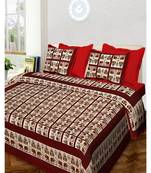 Handmade Cotton Bedding Bedsheet With 2 Pillow Cover 90 X 108 inches