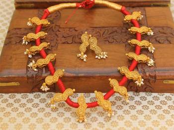 Gold Agate Necklace Sets 1