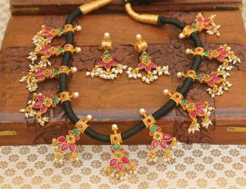 Multicolor Agate Necklace Sets 1