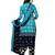 Sky Blue Printed Crepe Salwar