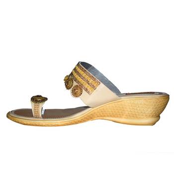 Women's Casual Formal Party Wedge PU Leather Fashionable Slippers  for Ladies Girls 2