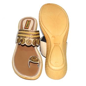 Women's Casual Formal Party Wedge PU Leather Fashionable Slippers  for Ladies Girls 4