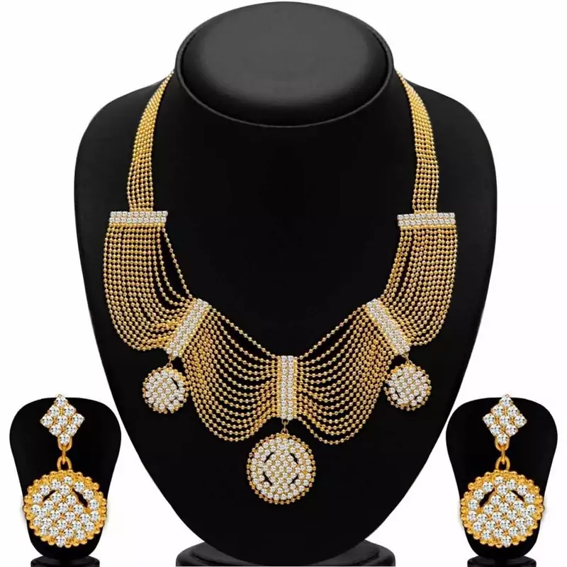 Gold necklaces