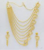 Gold necklaces