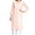 Ada Hand Embroidered Peach Cotton Chikankari Kurti
