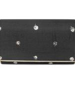 Black basic envelope clutch