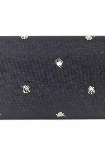 Black basic envelope clutch