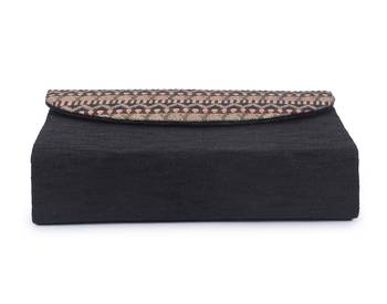 Brocade flap clutch 5