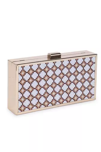Tile pattern clutch