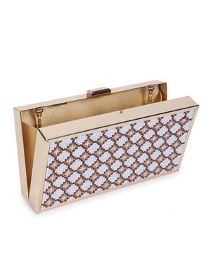 Tile pattern clutch 3