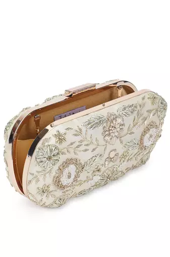 Angelic gold clutch