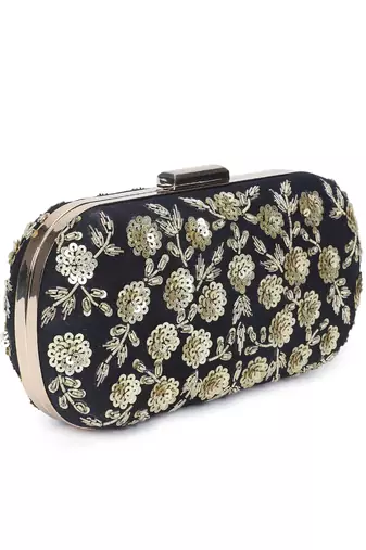 Bewitching black clutch