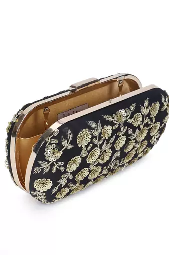 Bewitching black clutch
