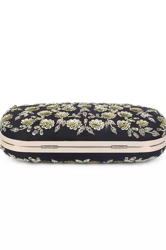 Bewitching black clutch