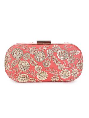 Coral garden clutch 1
