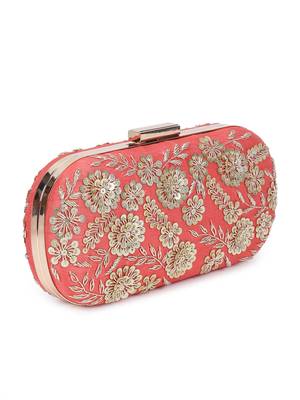 Coral garden clutch 2