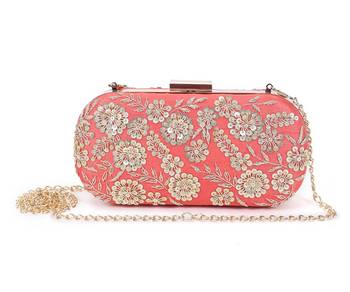 Coral garden clutch 5
