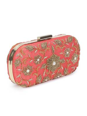 Coralicious flower clutch 2