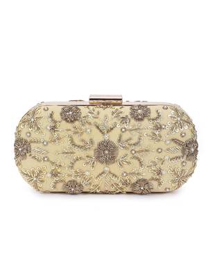 Exquisite gold clutch 1
