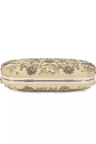 Exquisite gold clutch