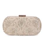 Golden bride clutch