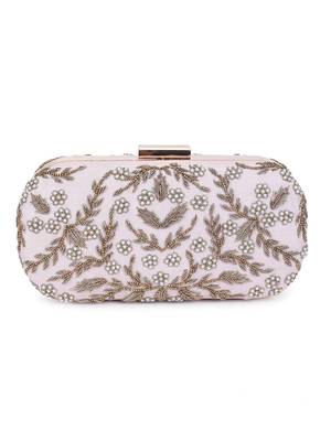 Graceful pink clutch 1