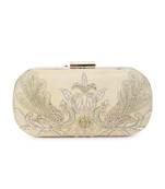 Magnificent peacock clutch