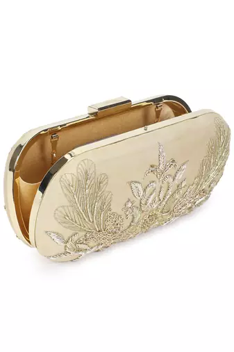 Magnificent peacock clutch