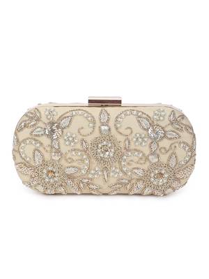 Thandai gold clutch 1