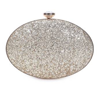 Blingy oval clutch 1