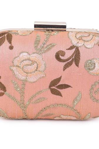 Charulata peech clutch