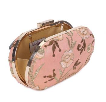 Charulata peech clutch 3