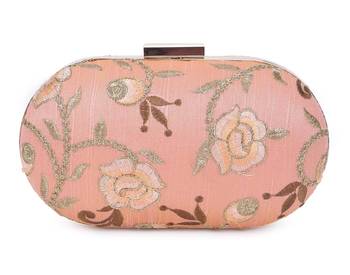 Charulata peech clutch 4