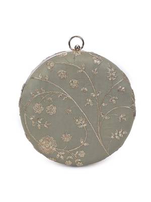 Olive gold clutch 2