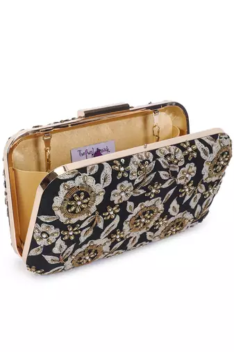 Royale black beauty clutch