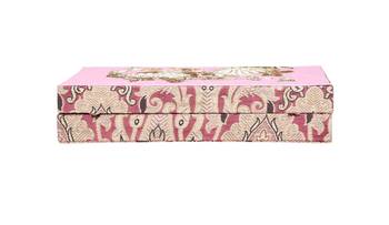 Fan fan pink clutch 2