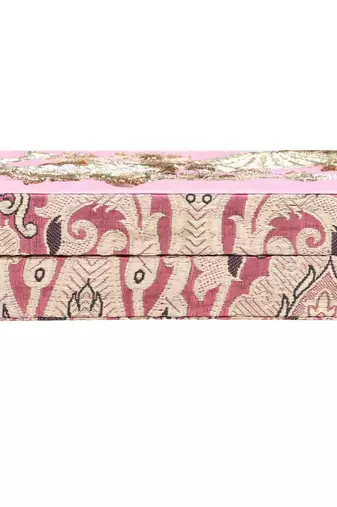 Fan fan pink clutch