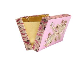 Fan fan pink clutch 4