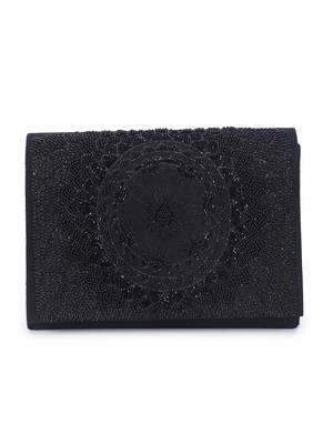 Self embroidery clutch 1