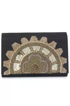 Shades of gold clutch