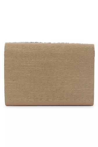 Sun gold clutch