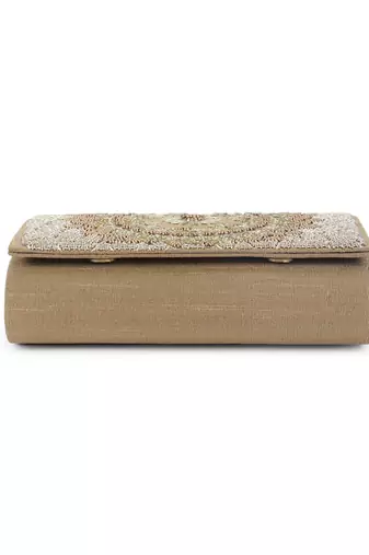 Sun gold clutch